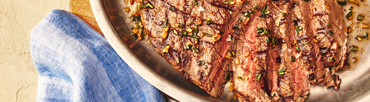 Herb-Marinated Flank Steak