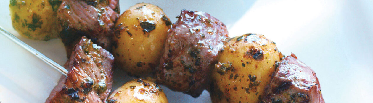 AAA beef & mushroom stew with blue cheese