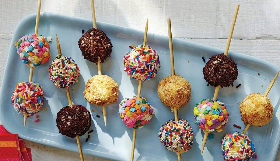 Cheesecake Truffle Skewers