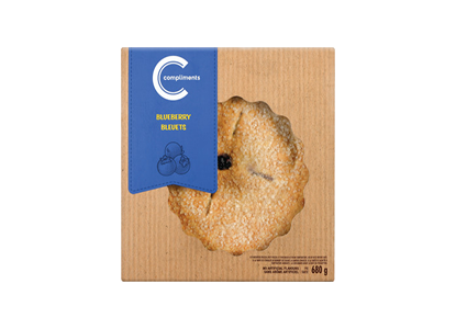 Compliments Pie 8 inch Blueberry 680g