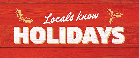 Locals Know Holiday Mobile Banner